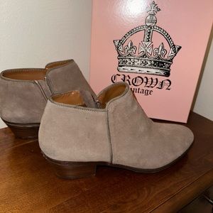 Crown Vintage Suede Booties